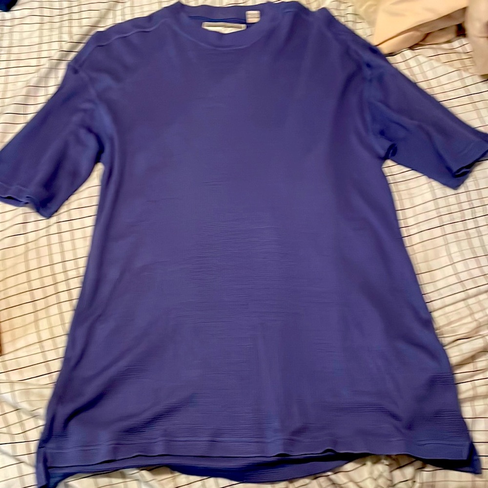 Jhane Barnes mens silk knit tee